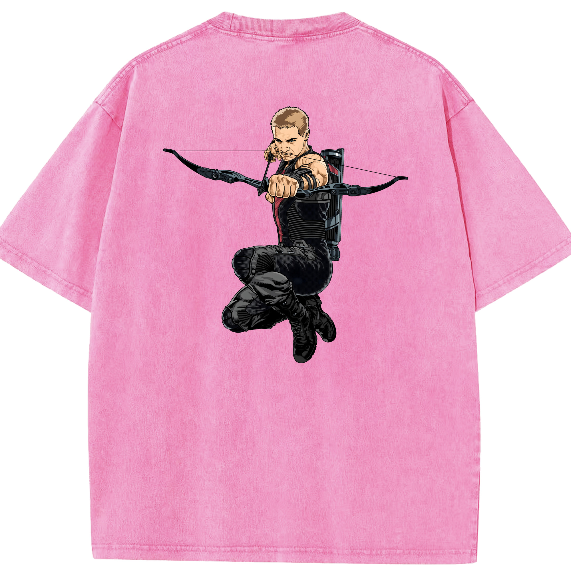 （画像用） アベンジャーズ The Avengers 綿100% ヴィンテージ風 半袖Tシャツ（背面プリント）